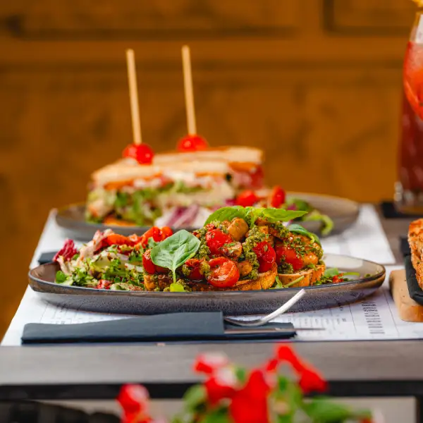 European breakfast in Split