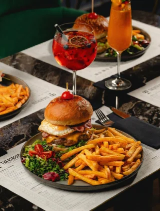 Chef burger Theatrum Menu