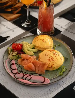 Salmon Benedict in Split